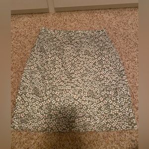 Women’s  SHEIN green floral tight mini skirt | Size XS
